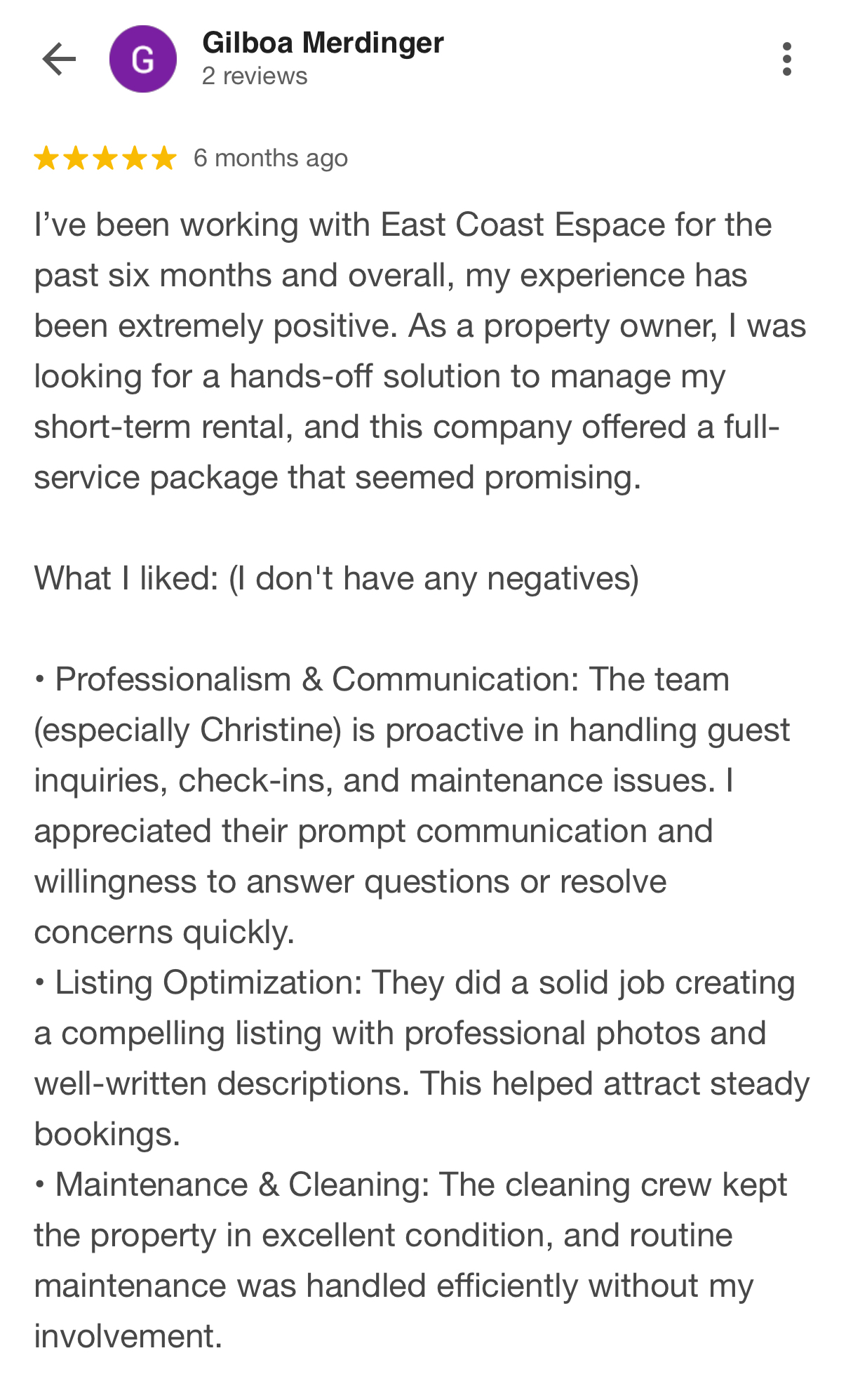 Review by Gilboa Merdinger