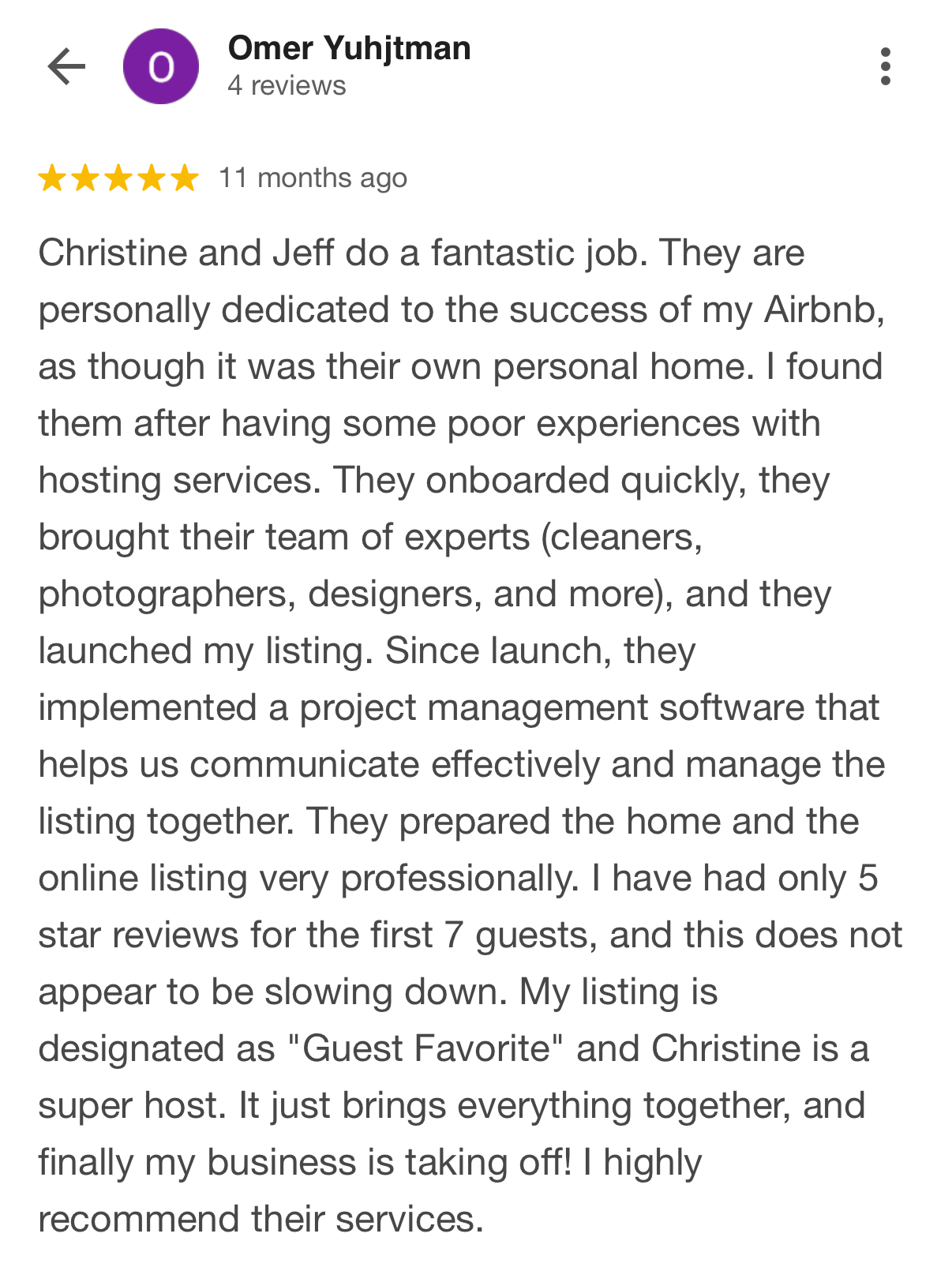 Review by Omer Yuhjtman